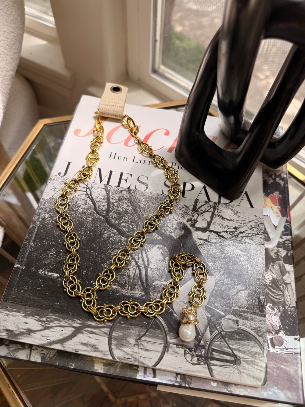 Nwt anthropologie Y chain necklace
